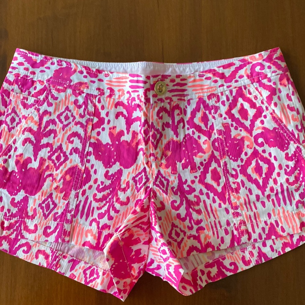 Lilly Pulitzer women liana shorts size 2